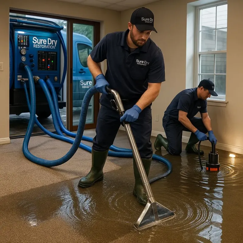 Water Extraction and Removal process in Millbrae, CA